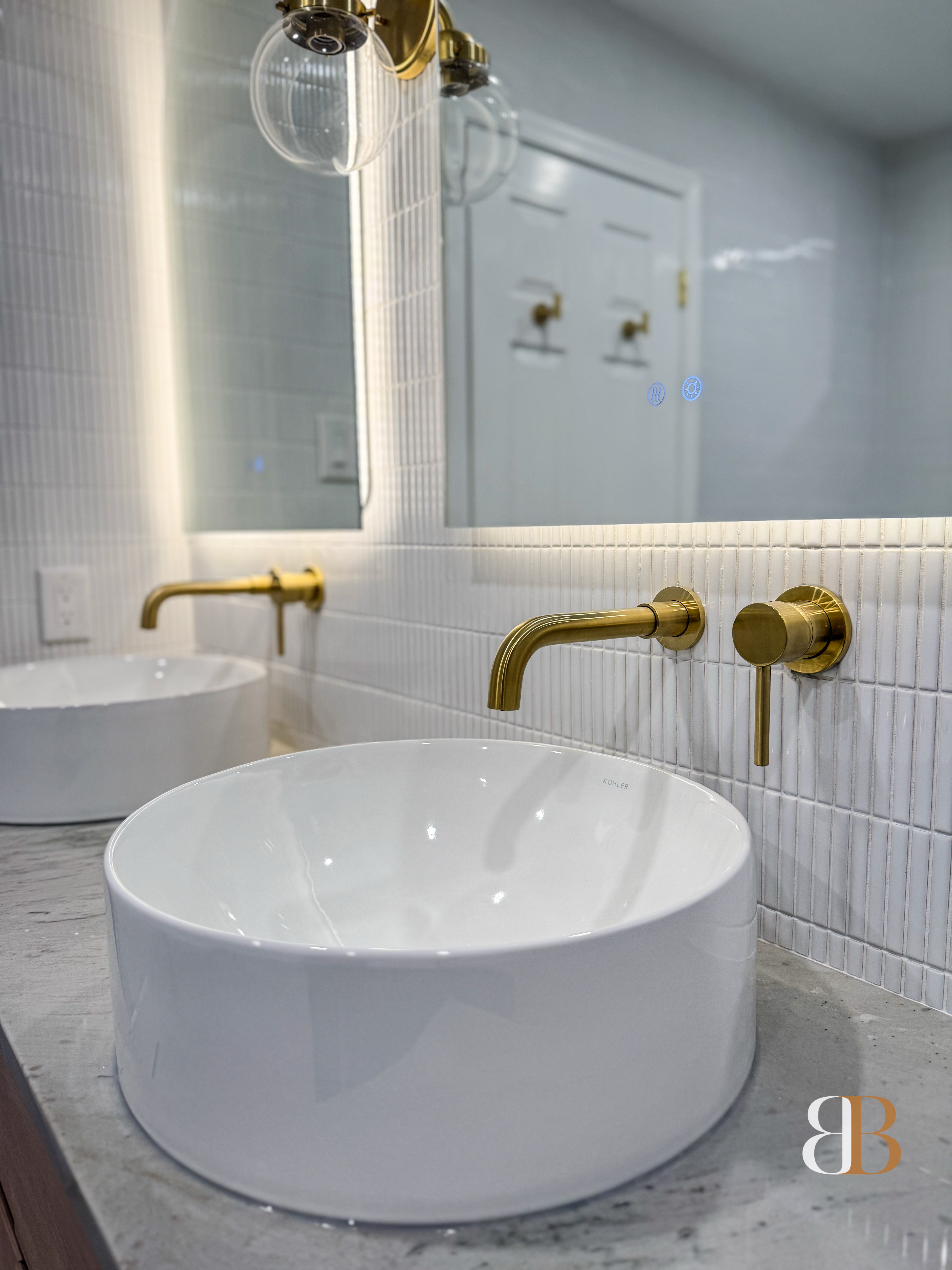 Modern bathroom remodel in Lower Gwynedd by B&B Associates Creations — photo 6